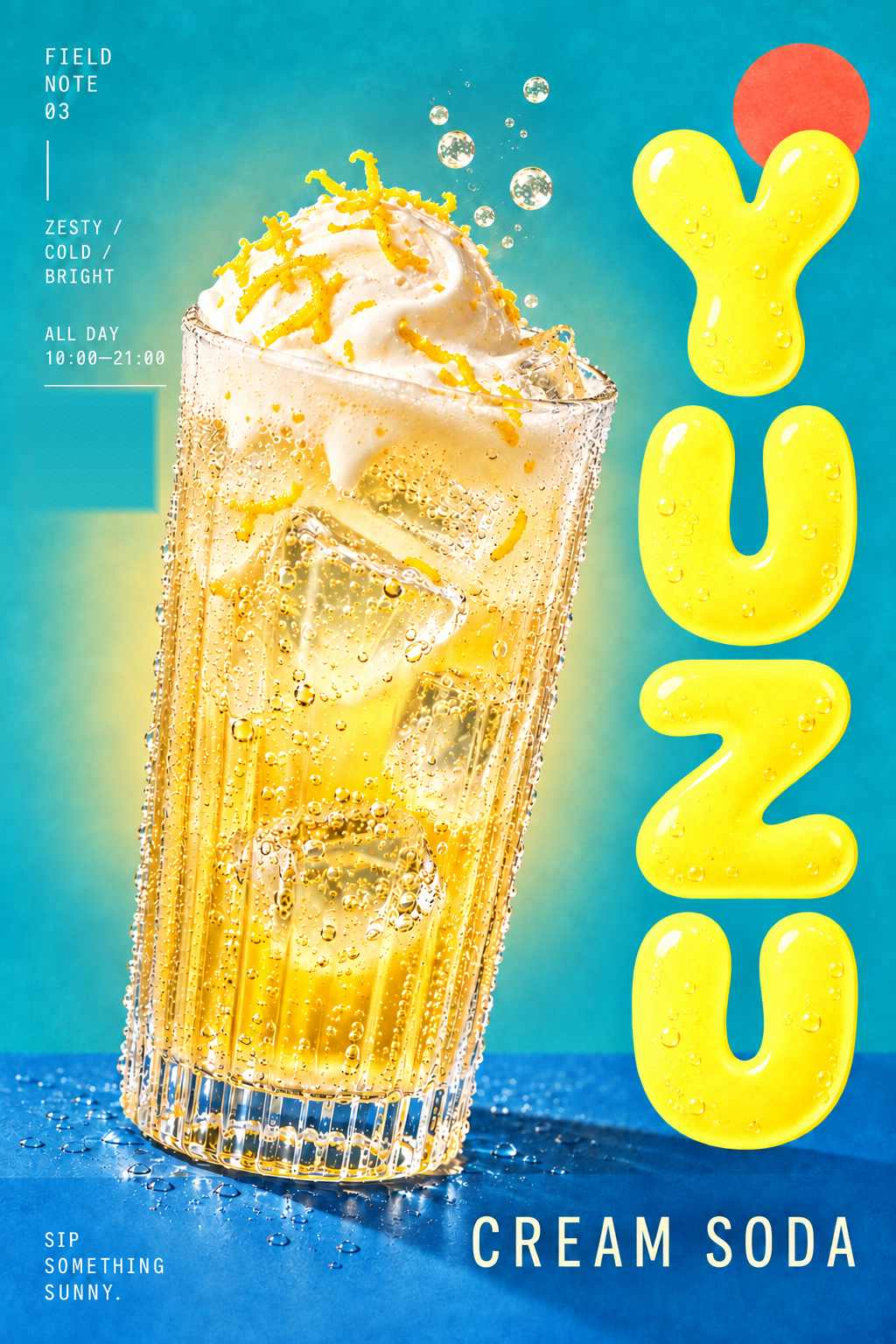 Yuzu Cream Soda